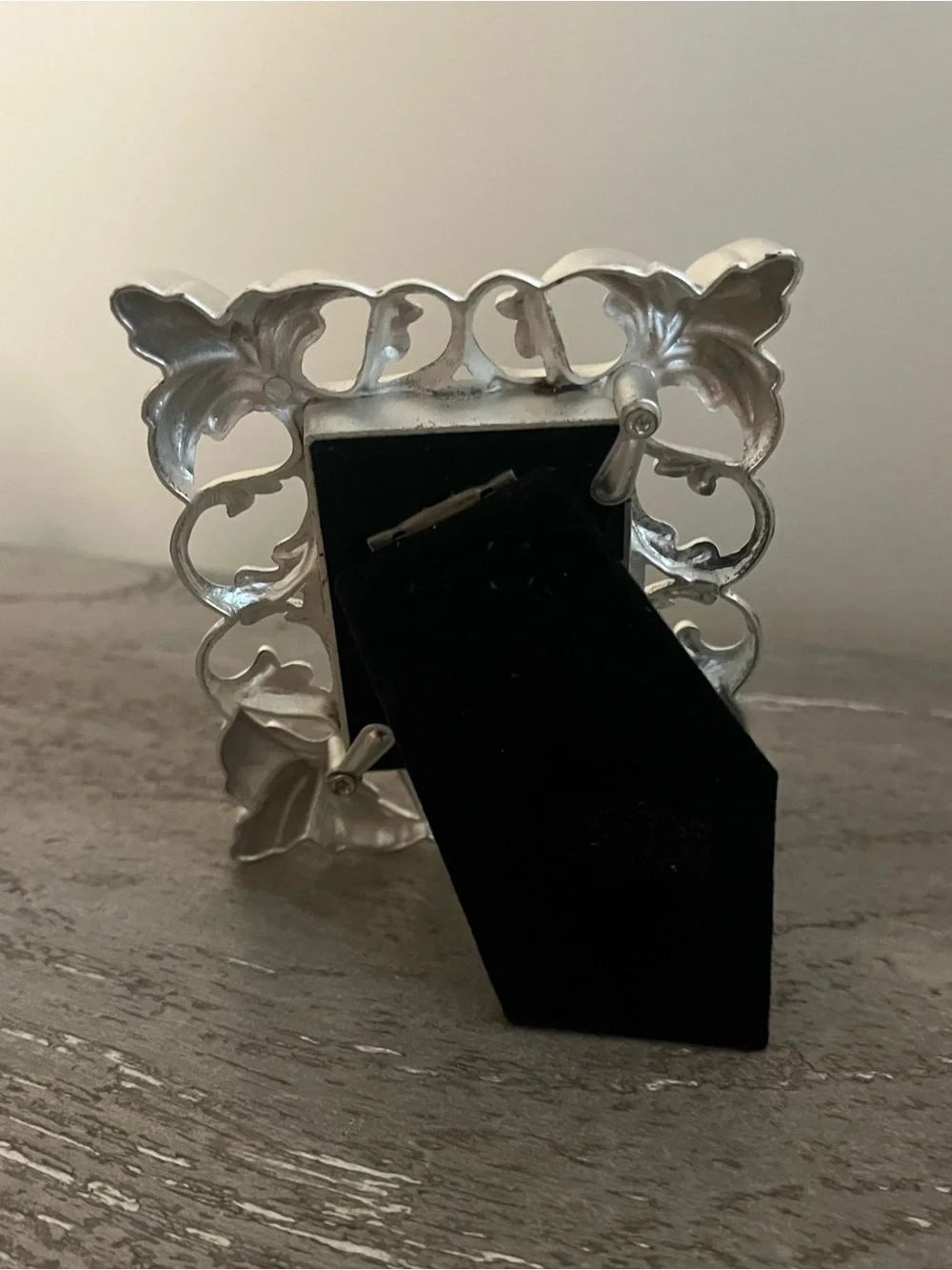 Set of 5 Silver Ornate Scroll Mini Picture Frame - Home Accents